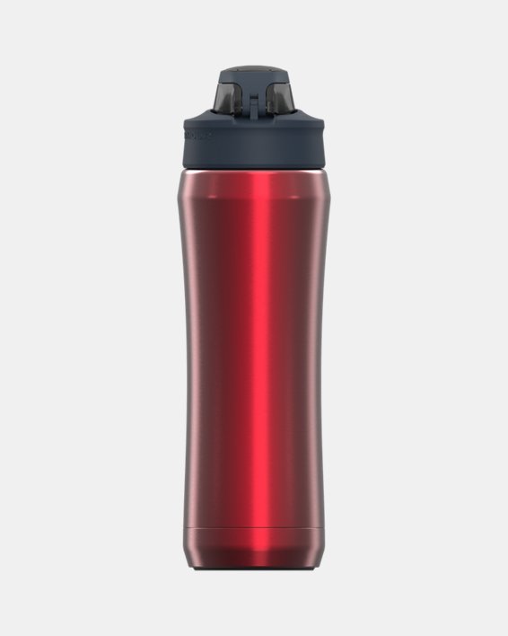 UA Beyond Freedom 18 oz. Water Bottle, Red, pdpMainDesktop image number 2